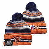 Chicago Bears Team Logo Knit Hat YD (2),baseball caps,new era cap wholesale,wholesale hats